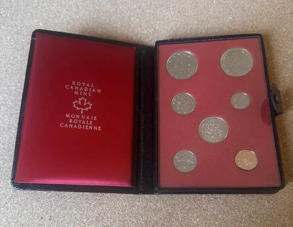 1972 Canada Double Dollar Coin Set