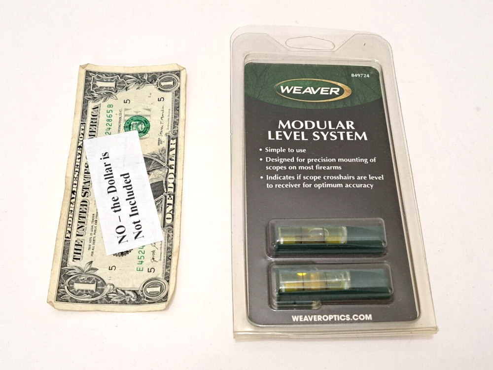 Weaver Gunsmithing Modular Scope Level System Extremely Reliable 849724