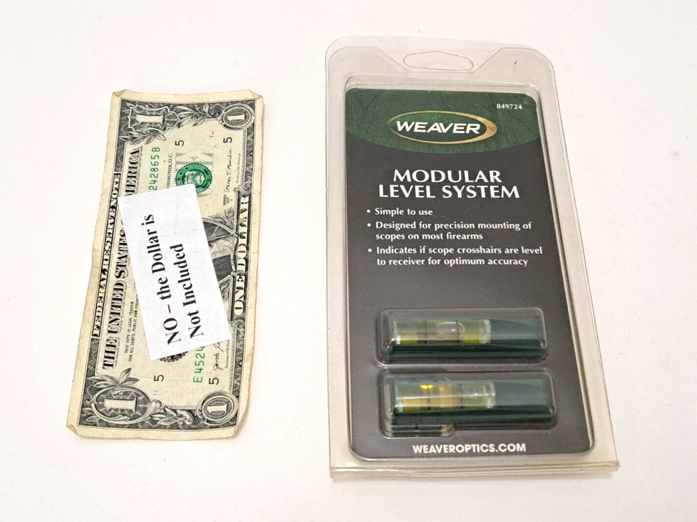 Weaver Gunsmithing Modular Scope Level System Extremely Reliable 849724