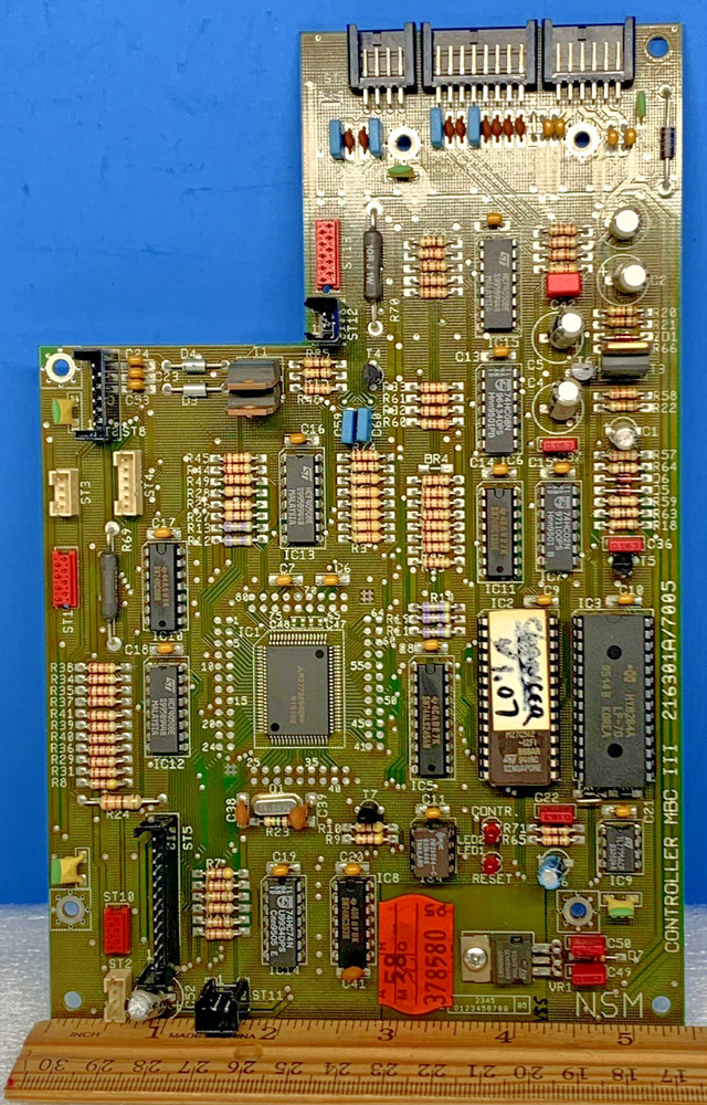 NSM CD JUKEBOX CD CHANGER MBC III CLASS 1 CONTROLLER PC BOARD #216301A/7005