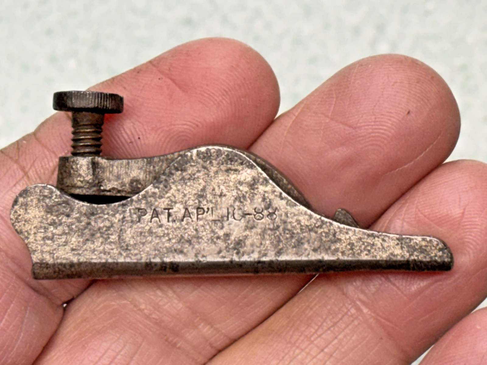 Stanley No 96 Blind Nailer w/ chisel gauge RARE tool