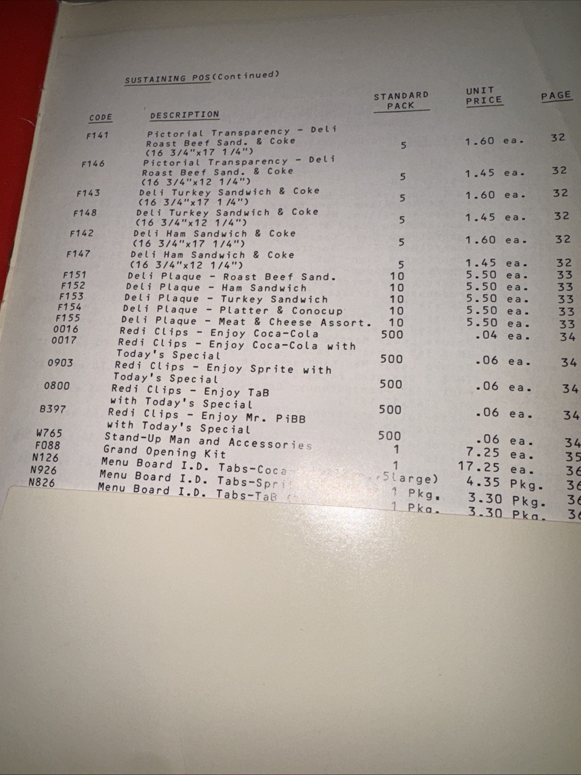 1982 Coca Cola Fountain Sales Advertising Manual