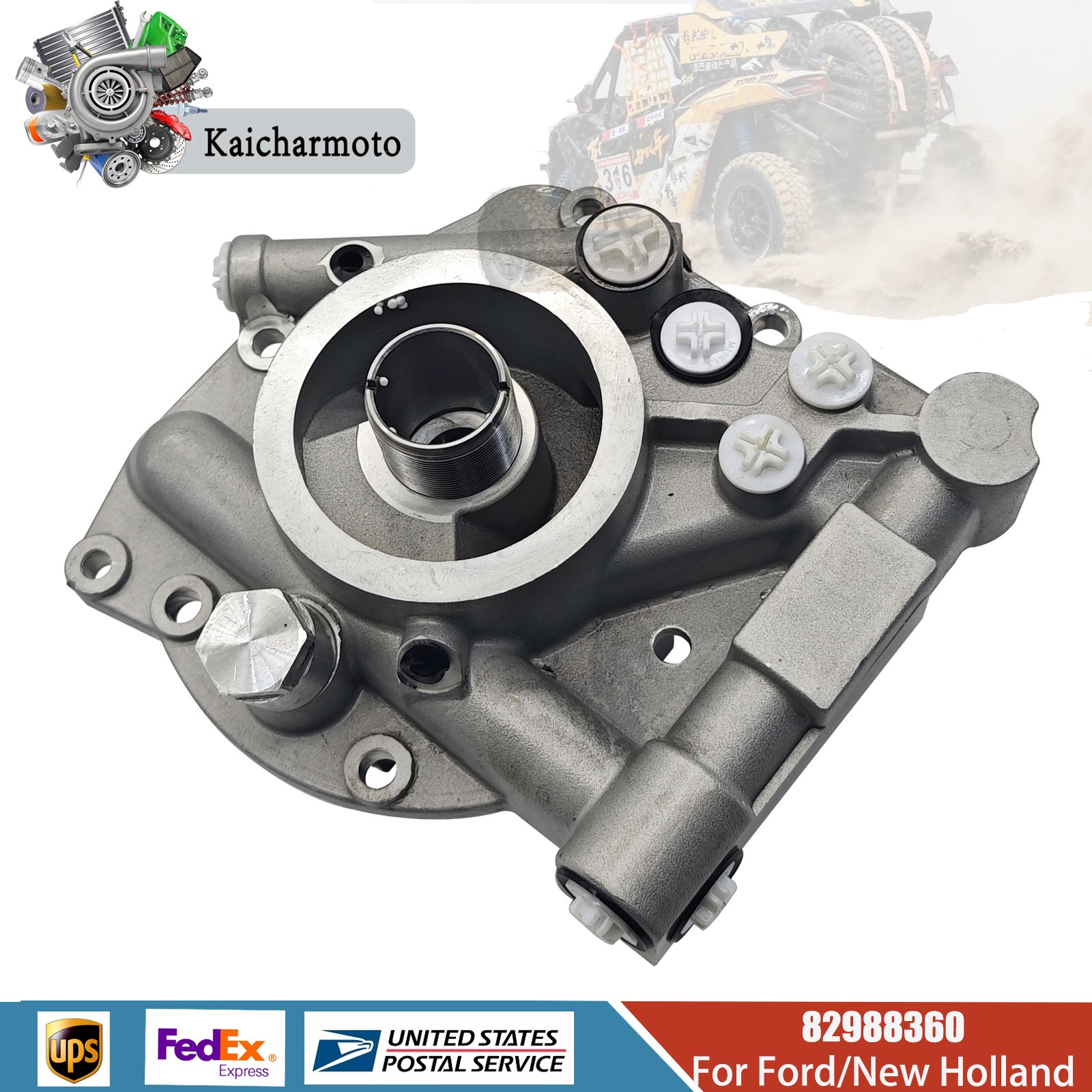 81871528 82988360 F0NN600BB Hydraulic Gear Pump Fit For Ford/New Holland US