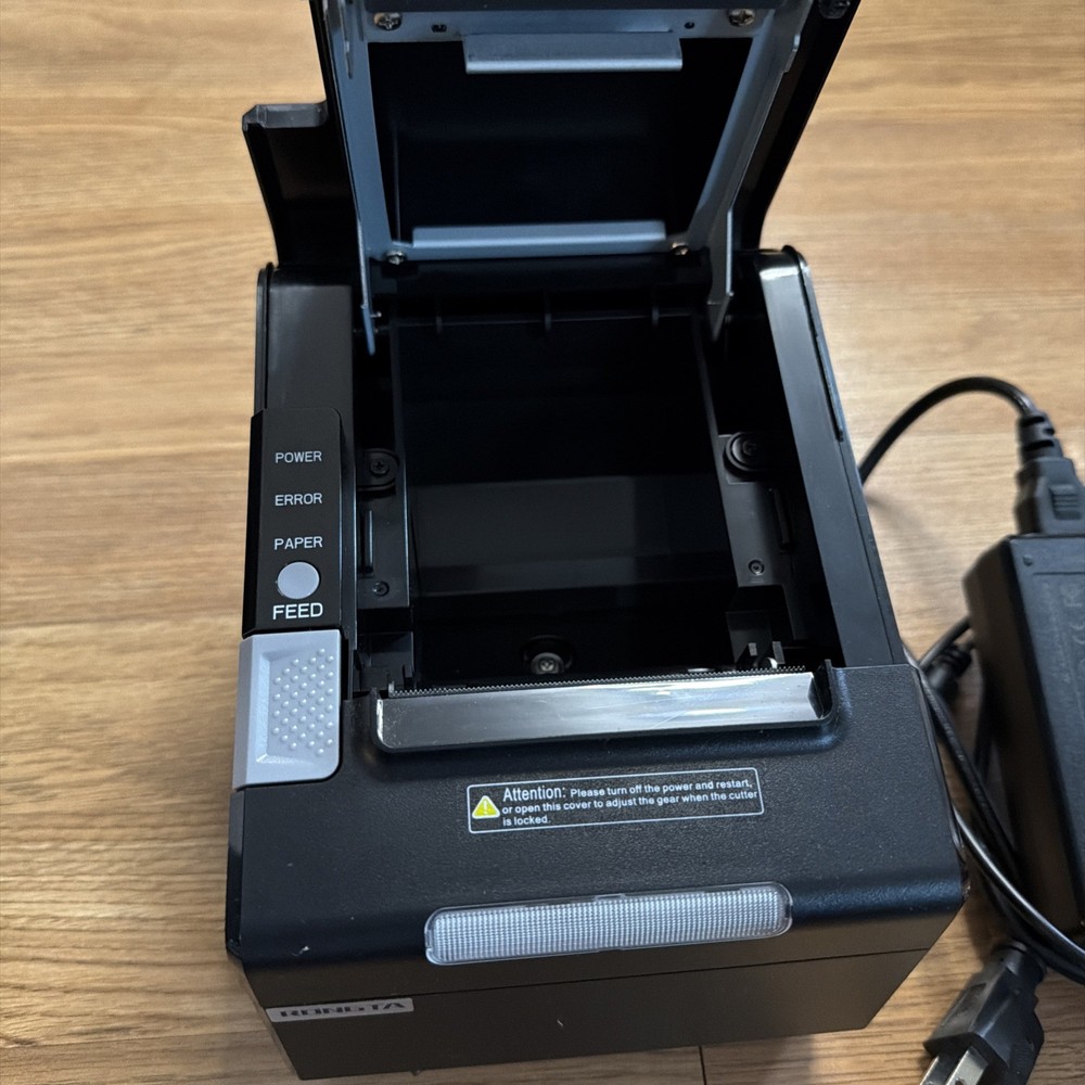 Rongta POS Printer, 80mm USB Thermal Receipt Printer, Restaurant