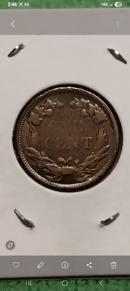 1858 Flying Eagle Cent Combo (Large & Small Letters)