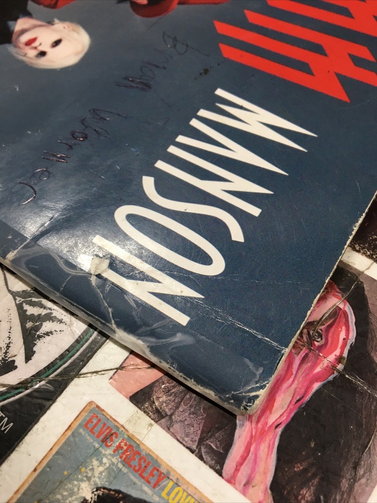 Marilyn Manson Grotesk Burlesk Tour Program