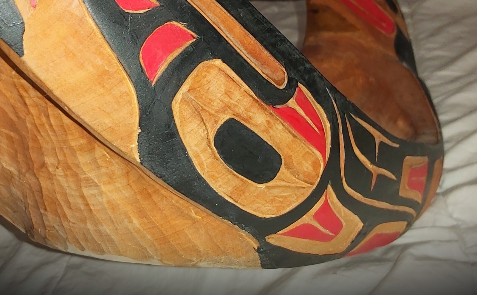 Northwest Coast; Haida, Eagle Ceremonial Bowl.