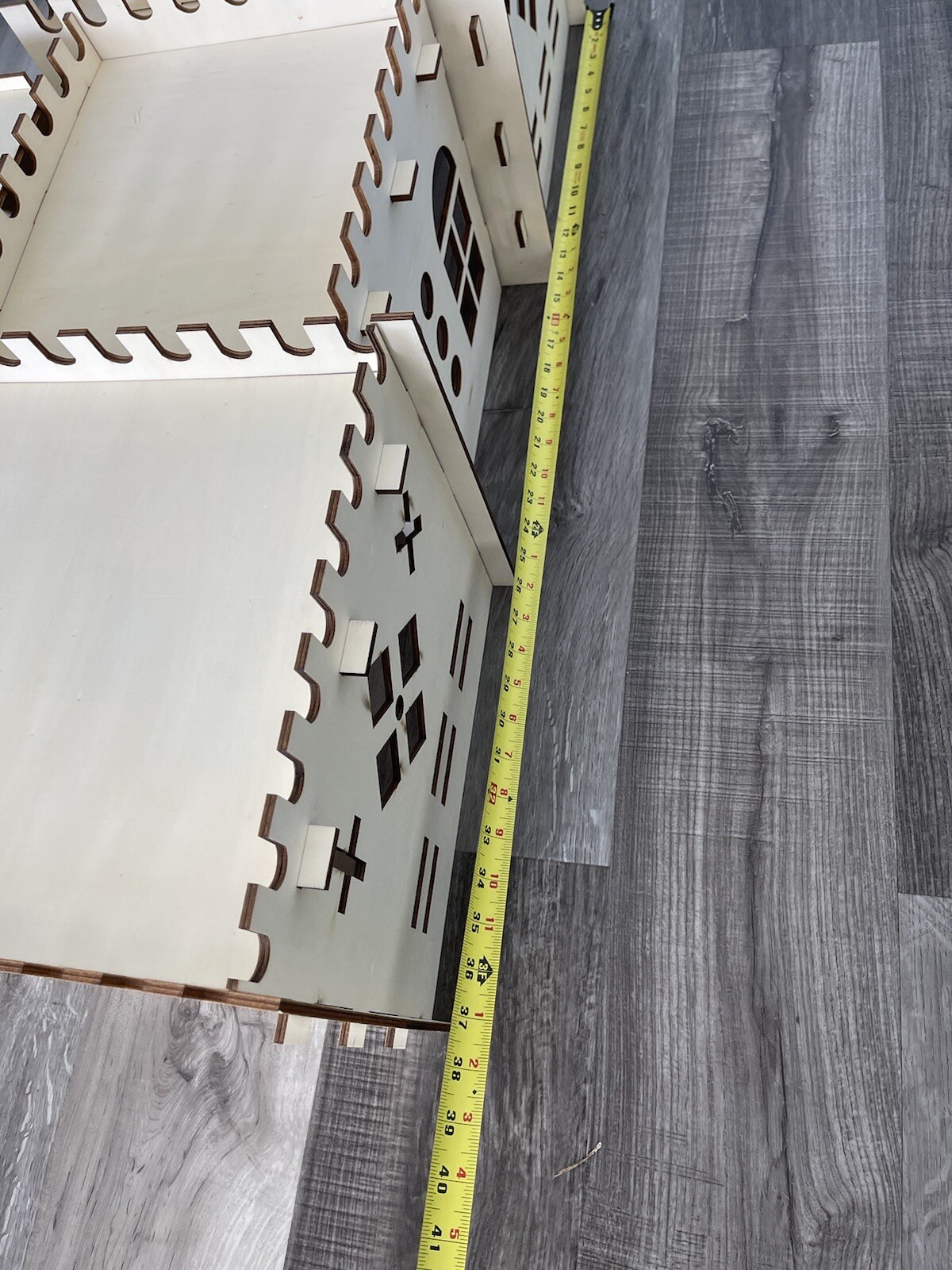 Large Rabbit Hideout, Wooden Rabbit Castle Bunny for Hamsters , guinea pig