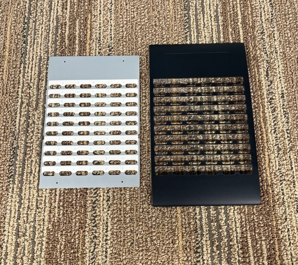 NEC DCL-60-1 60 Button DSS CONSOLE Button Cover & New Button Label DESI