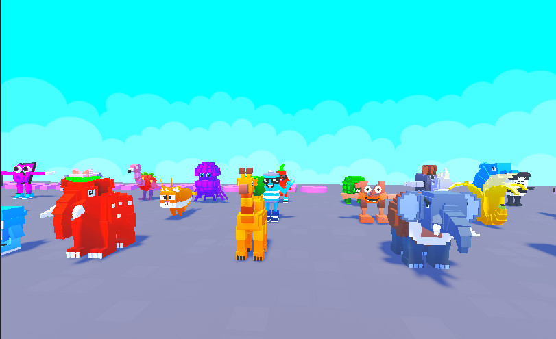 Roblox Medium Brainrot Models | Low Poly