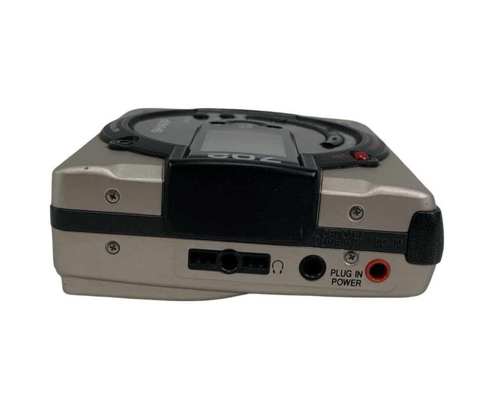 Sharp MD-MS702 MiniDisc Recorder Silver PARTS ONLY / AS-IS