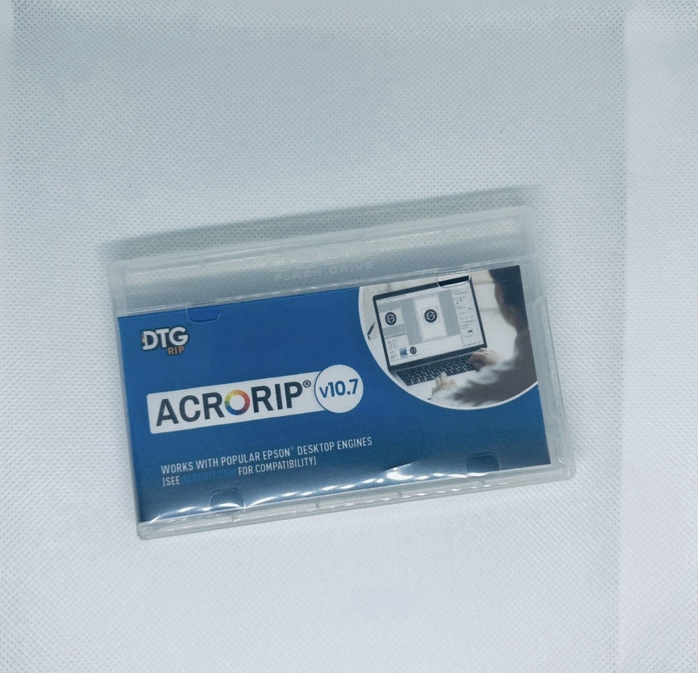 AcroRIP V10.7 DTF DTG UV Epson Printers Rip Software