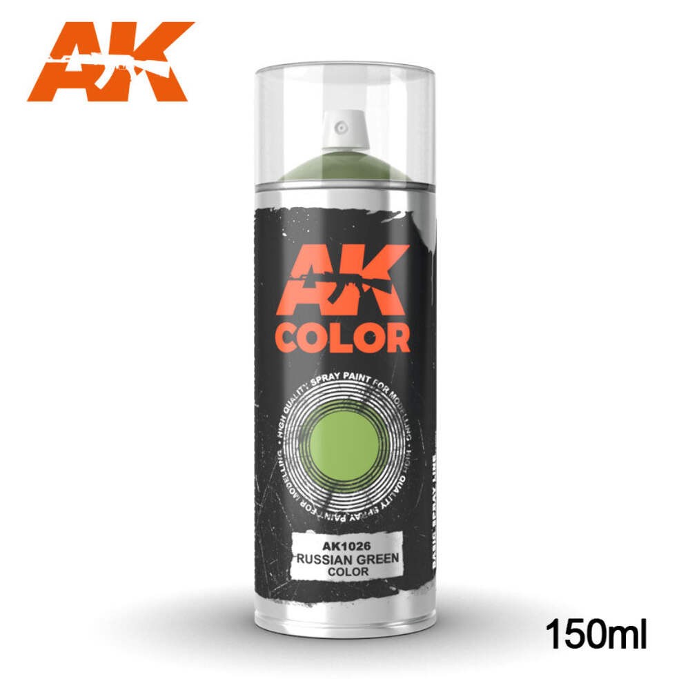 AK Interactive 1026 RUSSIAN GREEN SPRAY