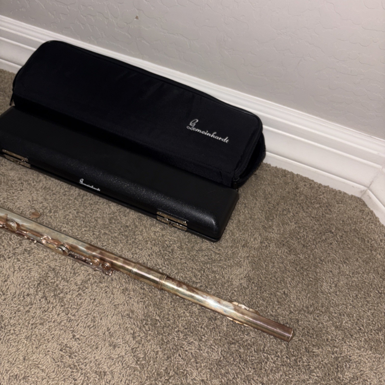 Vintage Gemeinhardt 3B Intermediate Flute Open Hole Inline G J1 Headjoint USA