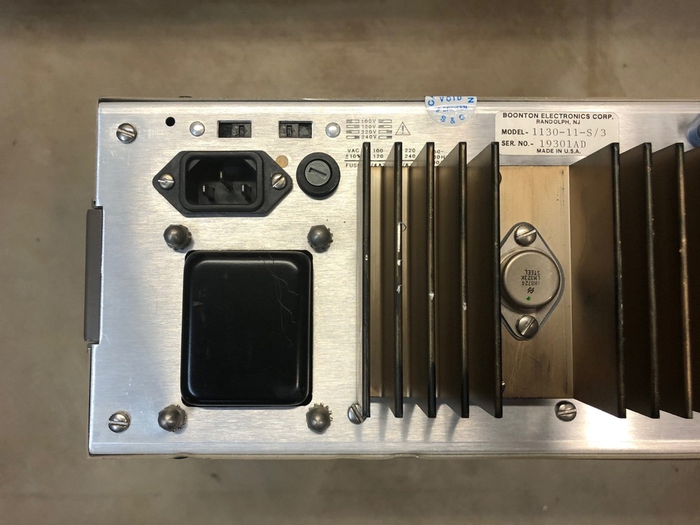 Boonton 1130 Distortion Analyzer, Tested Working