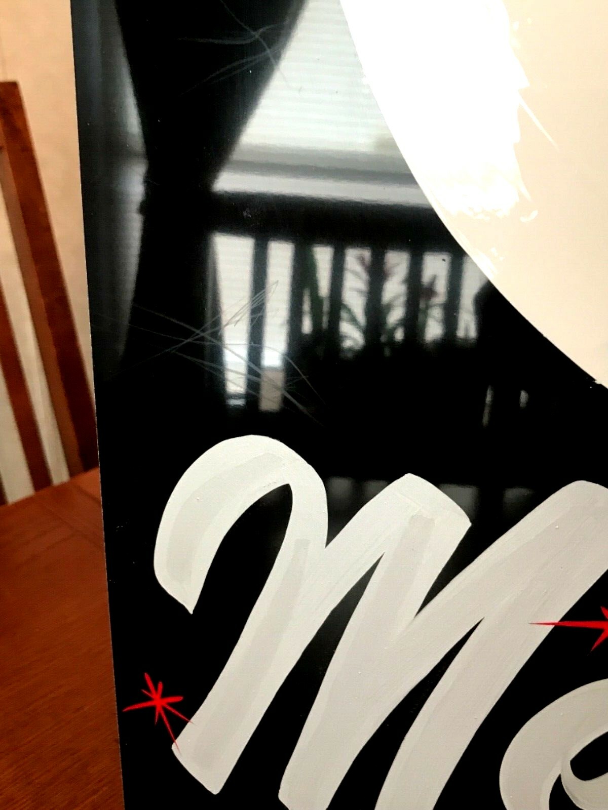 Original PAINTED 24" VINTAGE TEXACO MOTOR OIL SIGN GASOLINE GAS STATION PUMP