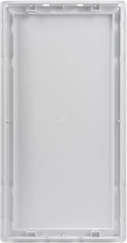 White ABS Plastic Access Panel 8 X 16 Inch (Cut-Out) - Access Panel with Door fo