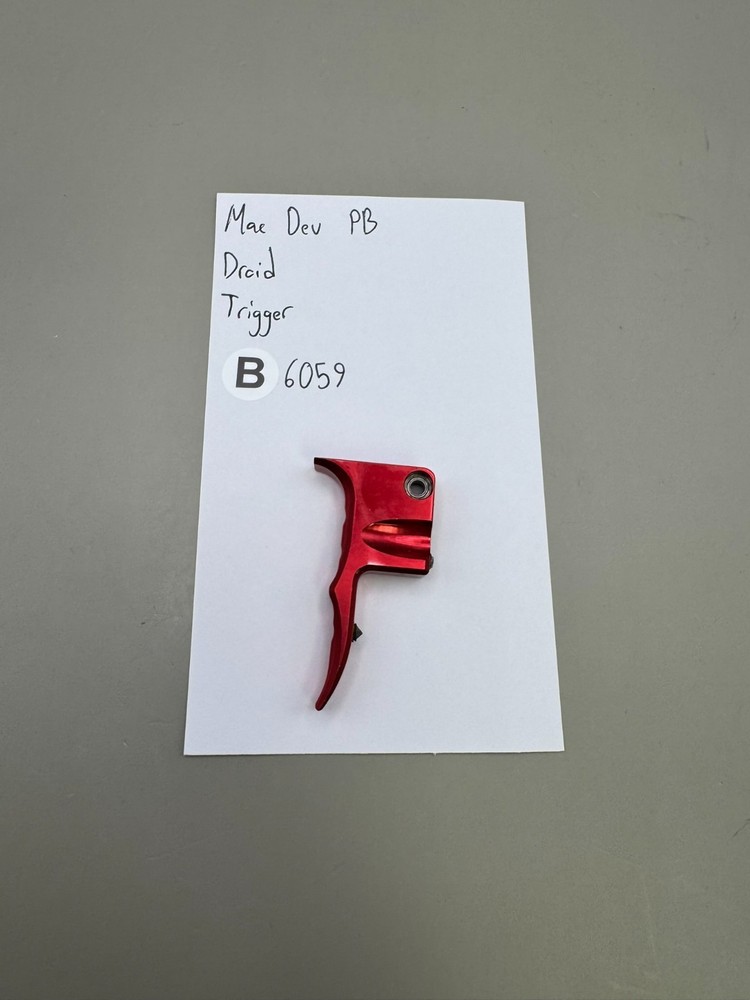 Mac Dev PB Droid Trigger-Gloss Red