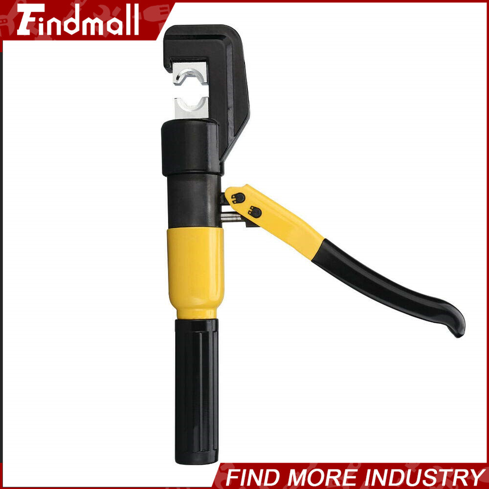 Findmall 10Ton Hydraulic Crimper Crimping Tool Wire Battery Cable Lug Terminal
