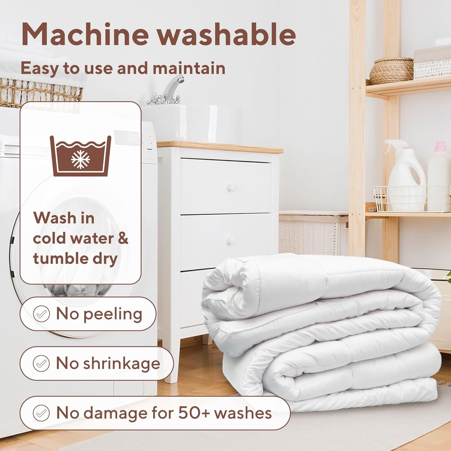 4 Inches Thick Mattress Topper Quilted Cooling Mattress Topper Pad