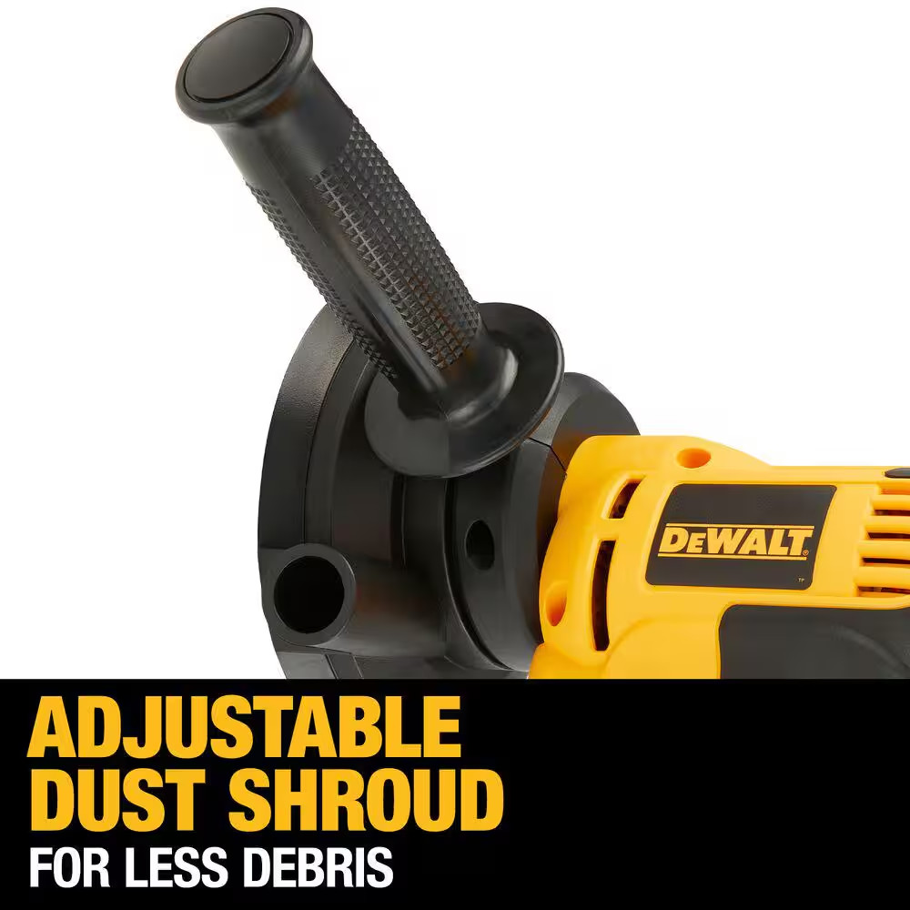 Dewalt 6 Amp Corded Variable Speed Disk Sander 5 in 8 Hole Hook Loop Pad