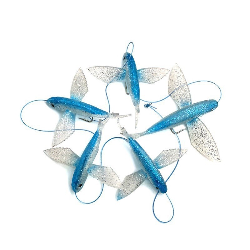 Automatic Rotation Fishing Lures Realistic Fish Eye And Scale Pattern For Baits