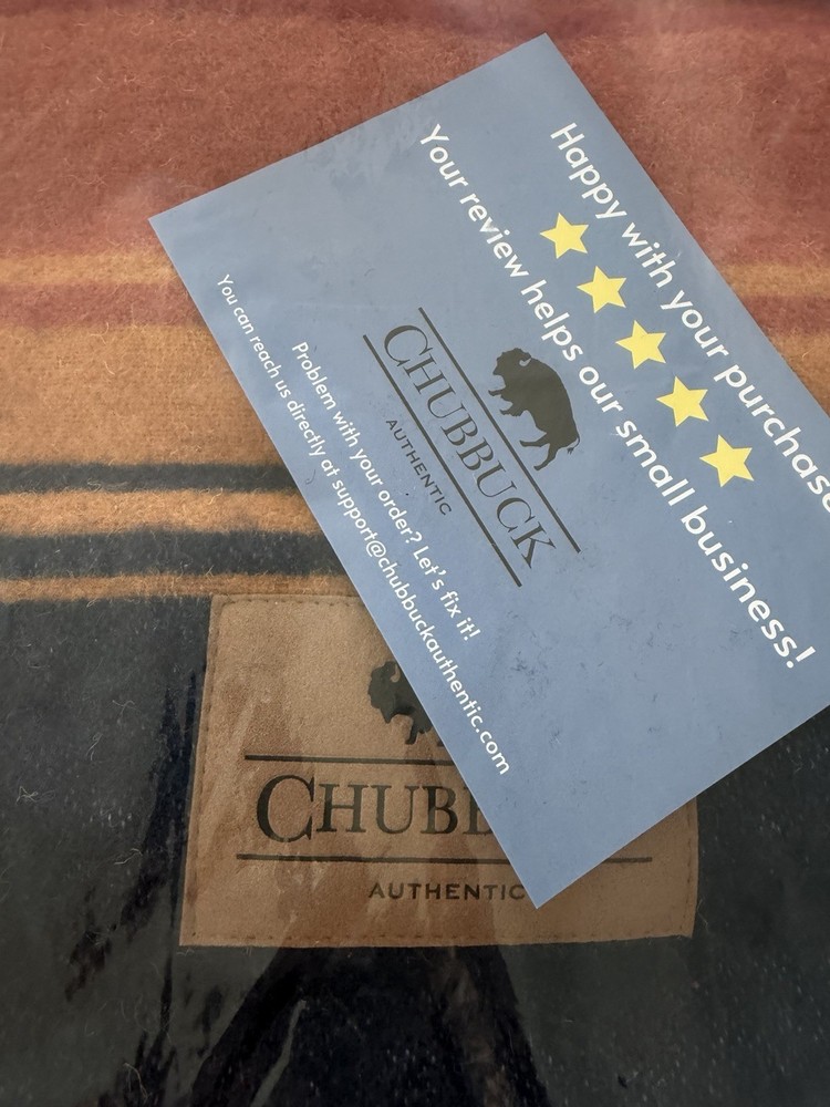 Chubbucks Authentic Camping Blanket