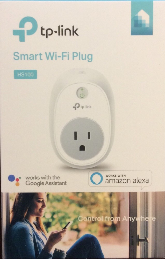 TP Link Smart Wi-Fi Plug Compatible Google Assistant And amazon Alexa
