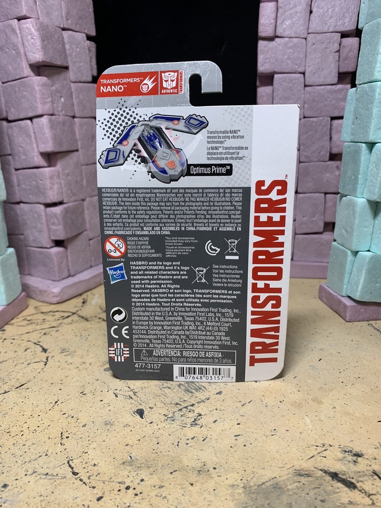 NEW! Hexbug Transformers Hex Bug Nano SILVER KNIGHT Micro Robotic Creature Toy