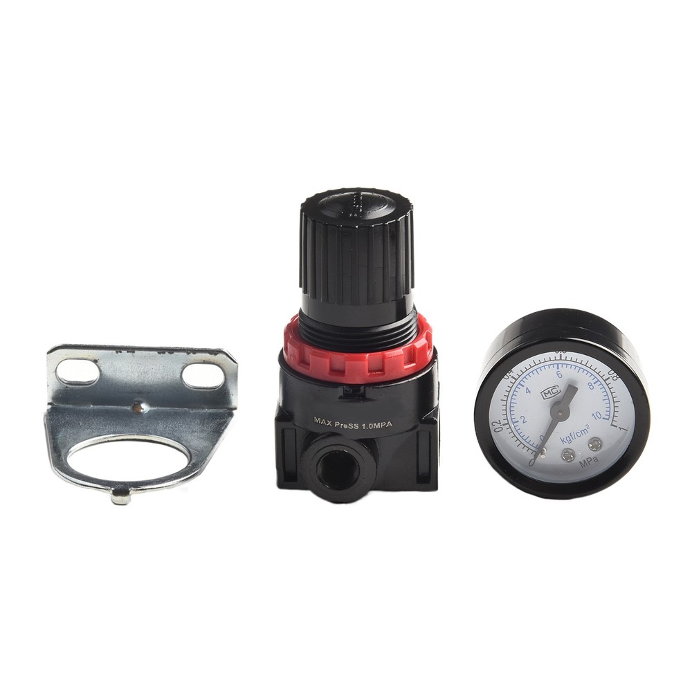 Heavy Duty AR2000 14'' Air Pressure Regulator Controller with Strap Bracket