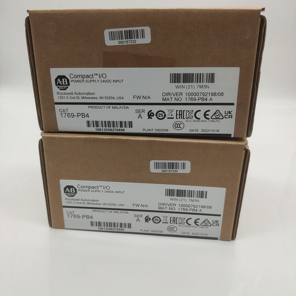 FACTORY SEALED AB 1769-PB4 Power Supply 24VDC Input