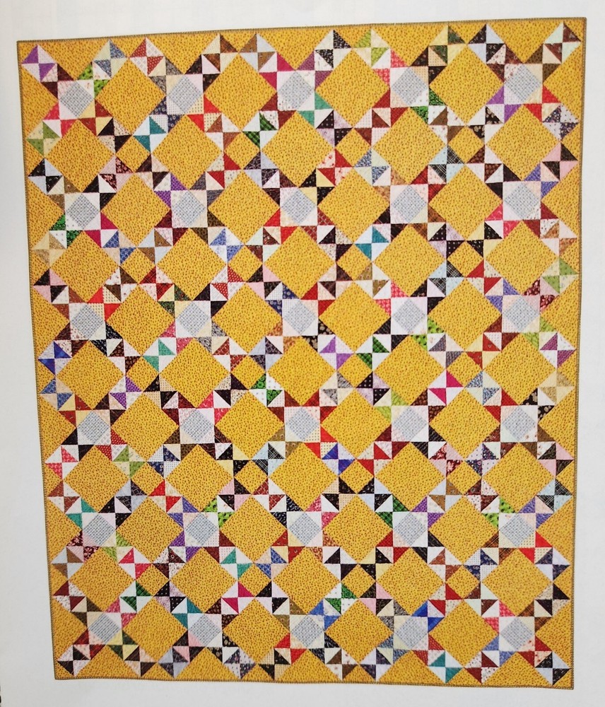 "Cheddar Delight" Quilt Pattern from 2014 Magazine Intermediate