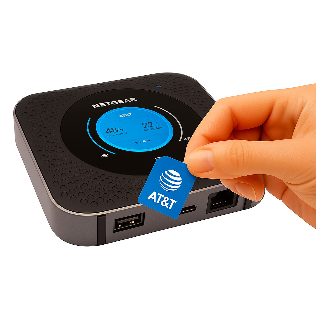 AT&T Unlimited Data Hotspot Plan + FREE Router – No Contract! $69 First Month!