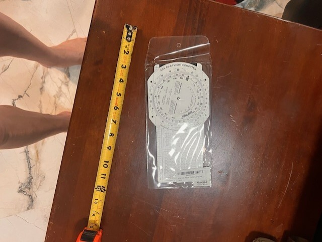 ASA Instrument Flight E6B Flight Computer