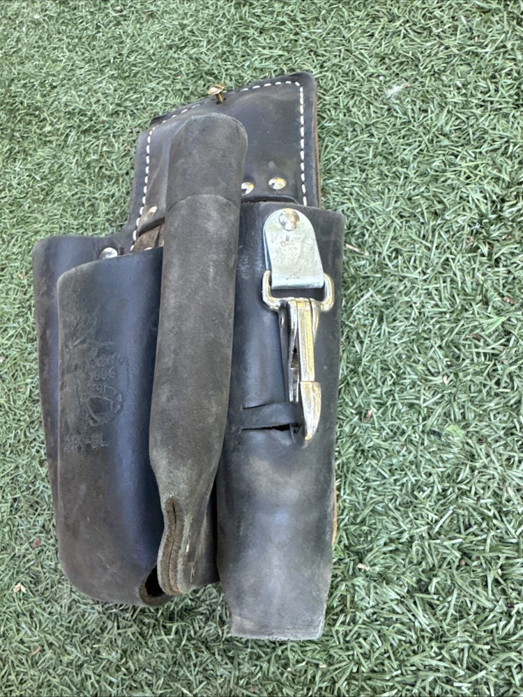 Buckingham 49261-BL Double Back Holster Black Leather