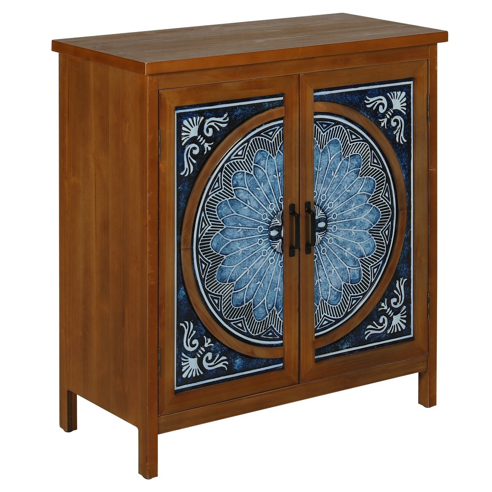 Accent Storage Cabinet 2 Doors Decorative Cabinet Buffet & Sideboard