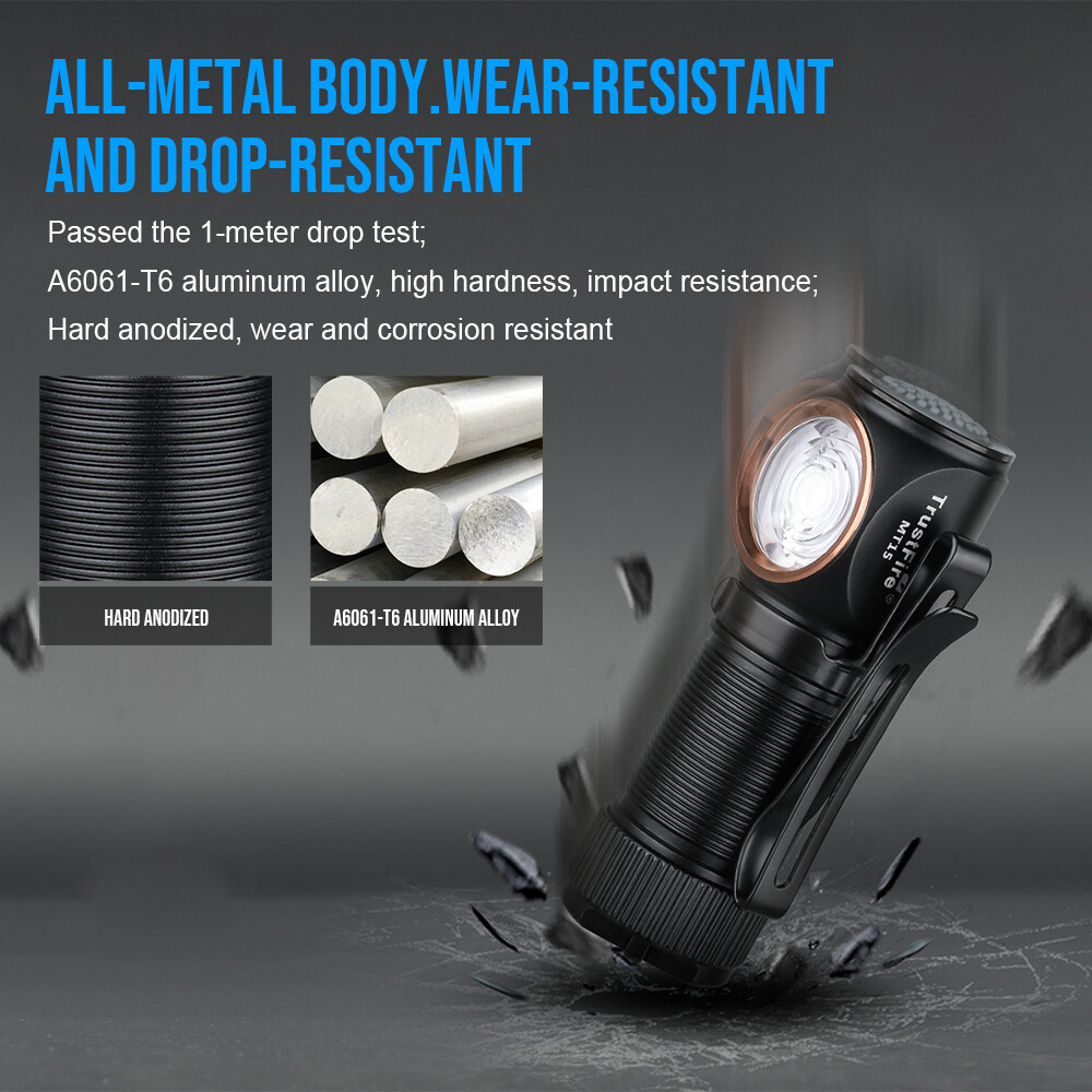 Trustfire 1000Lumen Rechargeable Headlamp LED Headlight EDC Working Flashlight