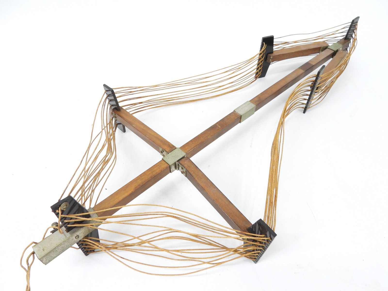 Mathiesen Sandberg Aerial Antique Folding Radio Receiving Loop Antenna (nice)