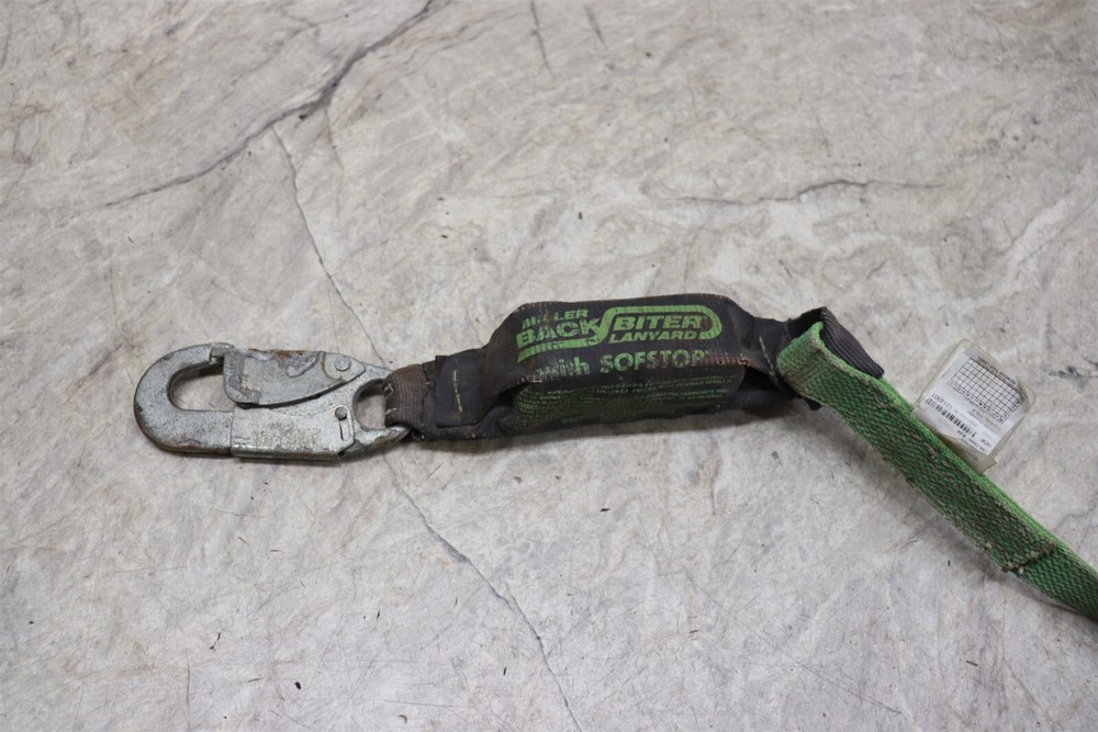 Miller Back Biter Lanyard W/ Softstop 913B/6Ftgn