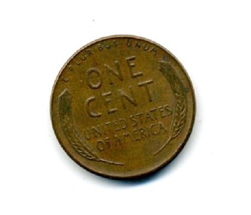 1957-D Lincoln Wheat Penny Error Filled "9" (2)