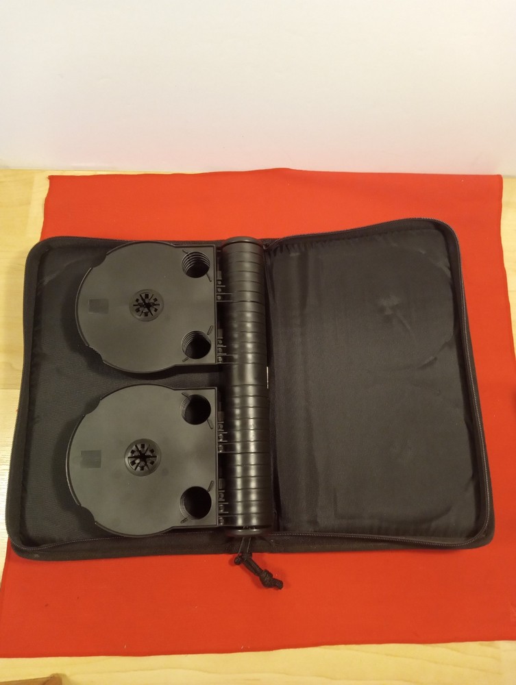CLICKCASE CD CASE/ HOLDS 24/ FREE SHIPPING