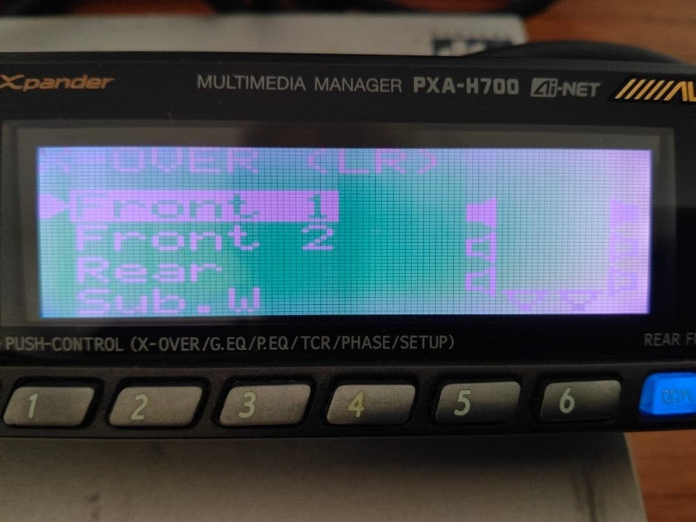 Alpine PXA-H700 Digital Signal Processor DSP Multimedia Manager W/ Controller