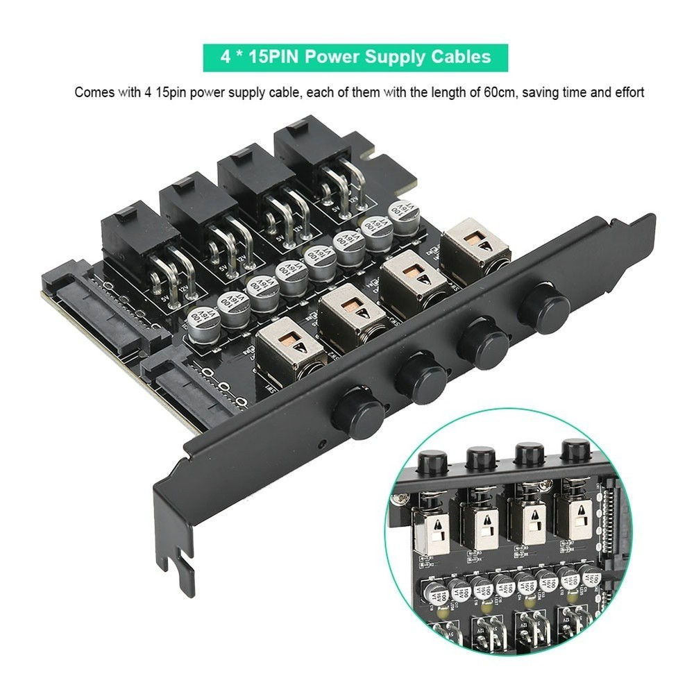 HDD Hard Drive Power Supply Switch Control Module Drive Switcher