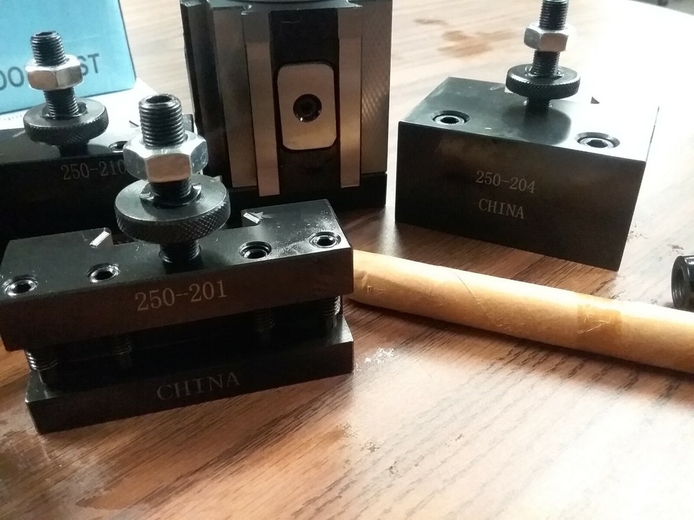 10-15" QUICK CHANGE TOOL POST-6PCS/SET-Piston TYPE #830B-532--new