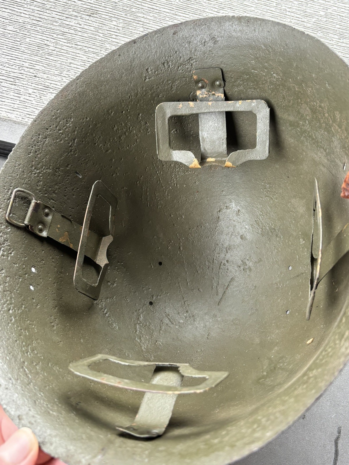 Original Type 90 Thailand Siam (Japanese) Helmet w/ Liner