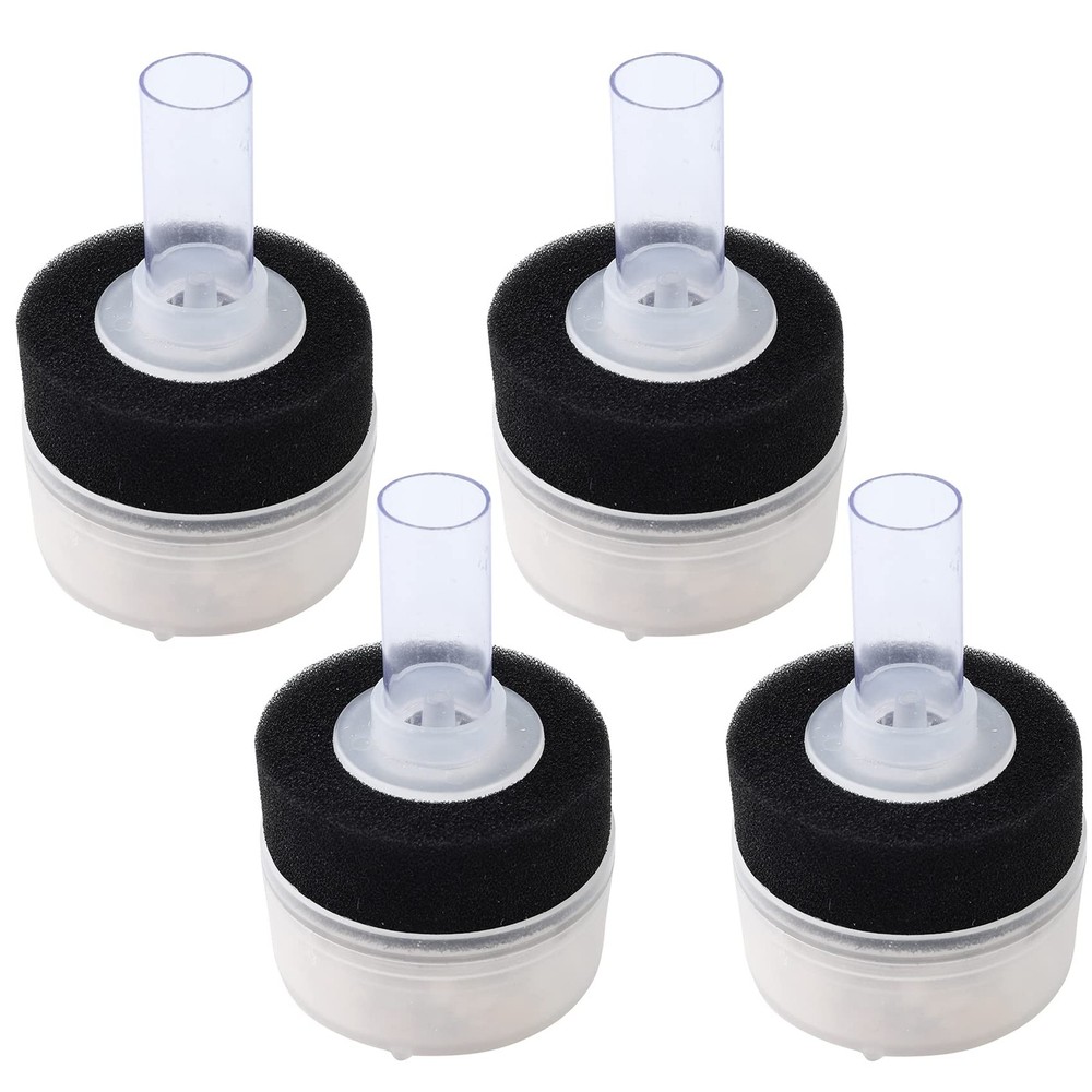 QXUJI 4PCS Air Driven Bio Filter Sponge Aquarium Filter, Filter,...