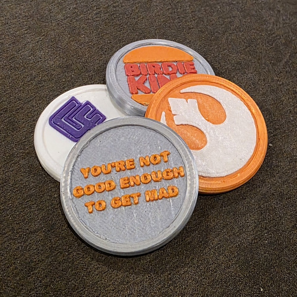 Personalized Golf Ball Marker