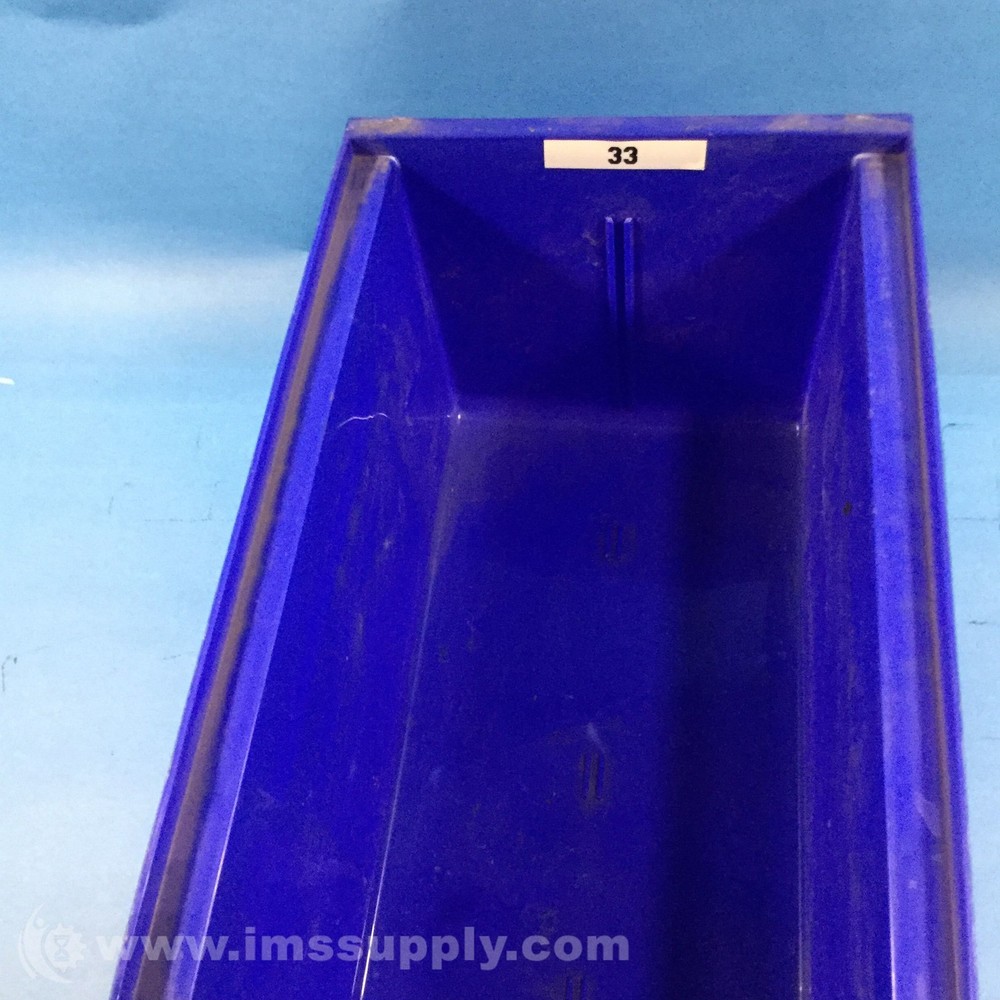 Uline S-12419 Blue Stackable Bin USIP