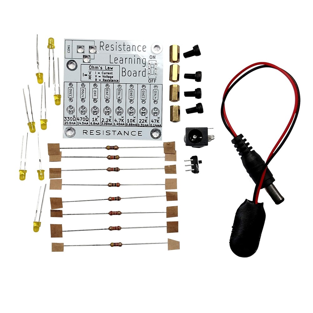 Full Set of 4 Electronics Learning Boards | Practice Soldering & Learn Electr...