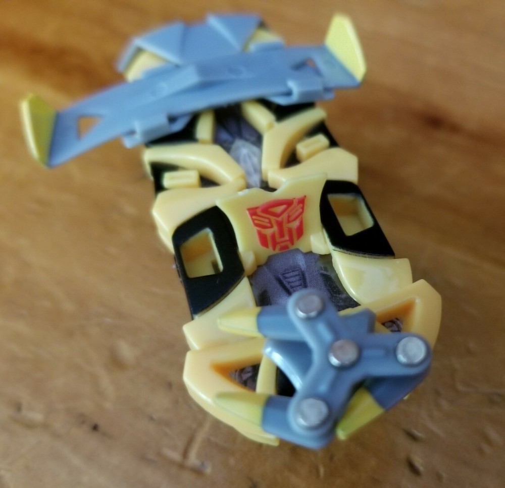 Hexbug Warriors Transformers Bumblebee Mini Figure w Accessories / Weapons